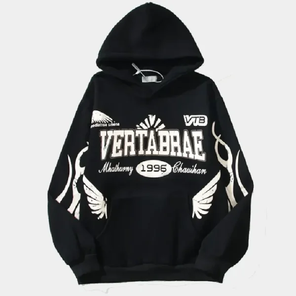 Rock a Great Season Vertabrae Clothing Hoodie for Streetwear Sophistication